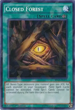 Closed Forest — Battle Pack 3: Monster League — Yu-Gi-Oh!