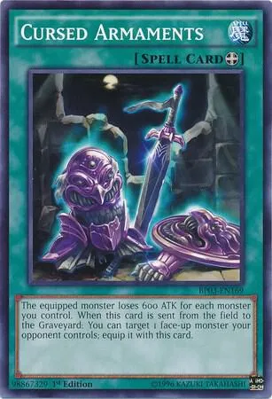 Cursed Armaments — Battle Pack 3: Monster League — Yu-Gi-Oh!
