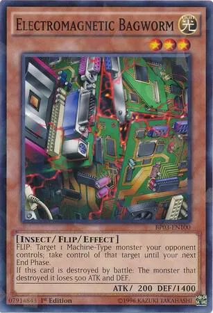 Electromagnetic Bagworm — Battle Pack 3: Monster League — Yu-Gi-Oh!