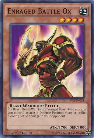 Enraged Battle Ox — Battle Pack 3: Monster League — Yu-Gi-Oh!