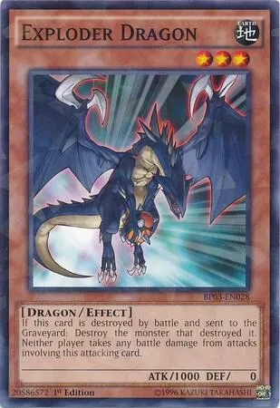 Exploder Dragon — Battle Pack 3: Monster League — Yu-Gi-Oh!
