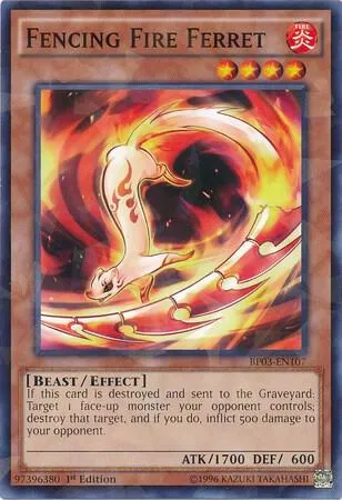 Furet Escrime de Feu — Battle Pack 3: Monster League — Yu-Gi-Oh!