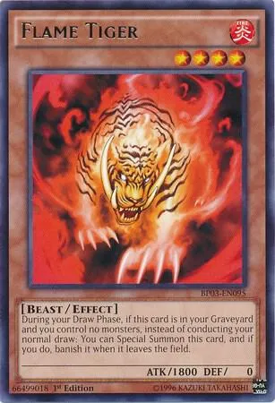 Flame Tiger — Battle Pack 3: Monster League — Yu-Gi-Oh!