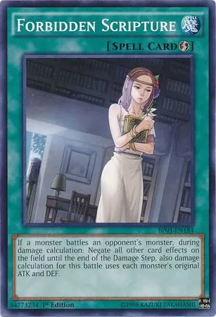 Forbidden Scripture — Battle Pack 3: Monster League — Yu-Gi-Oh!