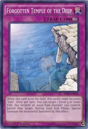 Forgotten Temple of the Deep — Battle Pack 3: Monster League — Yu-Gi-Oh!