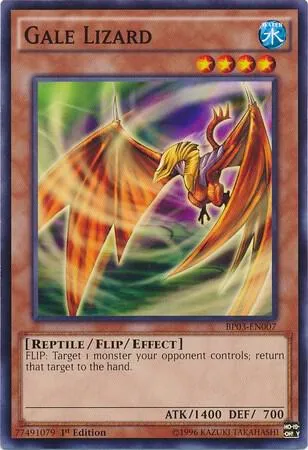 Gale Lizard — Battle Pack 3: Monster League — Yu-Gi-Oh!