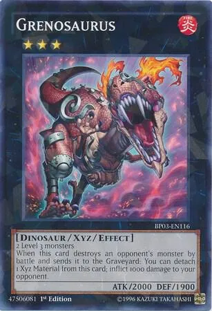 Grenosaurus — Battle Pack 3: Monster League — Yu-Gi-Oh!