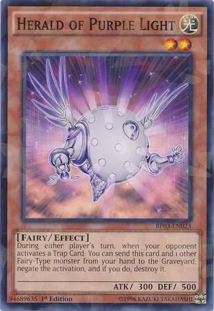 Héraut de la Lumière Mauve — Battle Pack 3: Monster League — Yu-Gi-Oh!