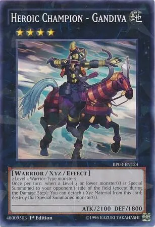 Heroic Champion - Gandiva — Battle Pack 3: Monster League — Yu-Gi-Oh!