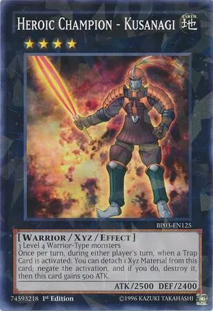 Heroic Champion - Kusanagi — Battle Pack 3: Monster League — Yu-Gi-Oh!