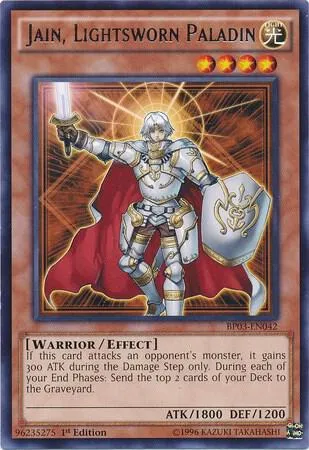 Jain, Lightsworn Paladin — Battle Pack 3: Monster League — Yu-Gi-Oh!