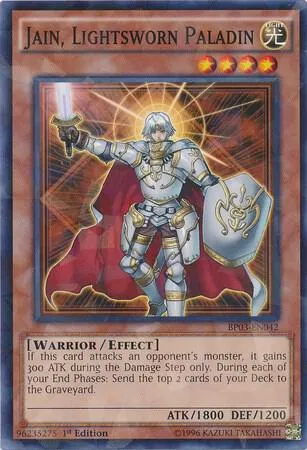 Jain, Lightsworn Paladin — Battle Pack 3: Monster League — Yu-Gi-Oh!