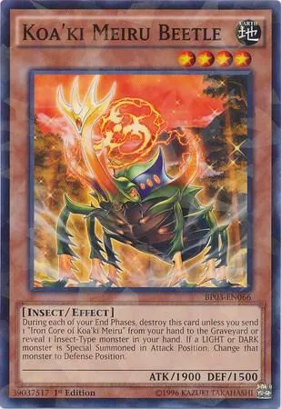 Koa'ki Meiru Beetle — Battle Pack 3: Monster League — Yu-Gi-Oh!