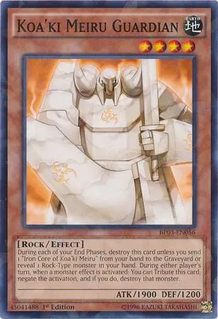 Koa'ki Meiru Guardian — Battle Pack 3: Monster League — Yu-Gi-Oh!