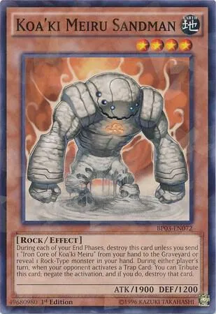 Koa'ki Meiru Sandman — Battle Pack 3: Monster League — Yu-Gi-Oh!