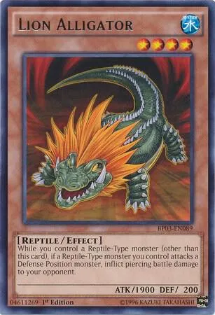 Lion Alligator — Battle Pack 3: Monster League — Yu-Gi-Oh!