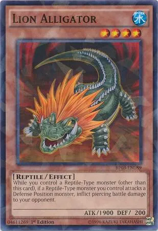 Lion Alligator — Battle Pack 3: Monster League — Yu-Gi-Oh!