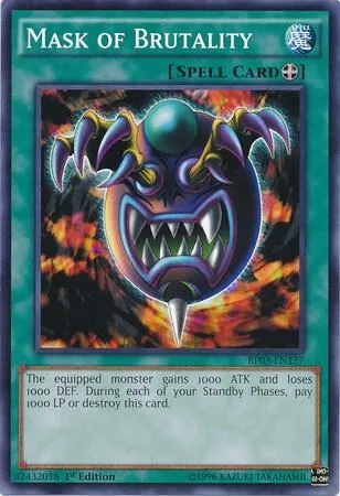 Mask of Brutality — Battle Pack 3: Monster League — Yu-Gi-Oh!