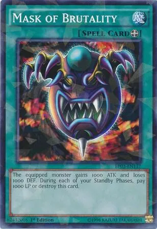 Mask of Brutality — Battle Pack 3: Monster League — Yu-Gi-Oh!