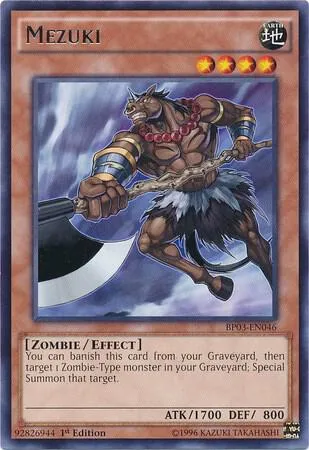 Mezuki — Battle Pack 3: Monster League — Yu-Gi-Oh!