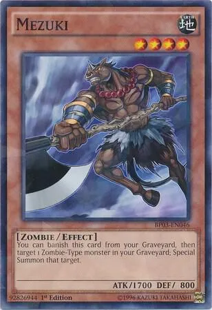 Mezuki — Battle Pack 3: Monster League — Yu-Gi-Oh!