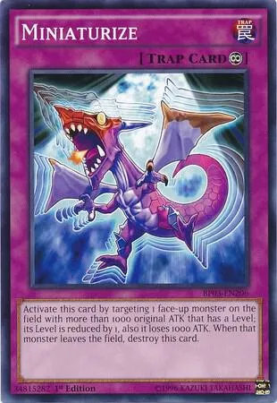 Miniaturize — Battle Pack 3: Monster League — Yu-Gi-Oh!