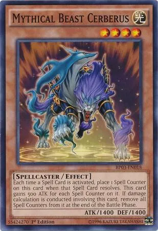 Cerbère, Bête Mythique — Battle Pack 3: Monster League — Yu-Gi-Oh!