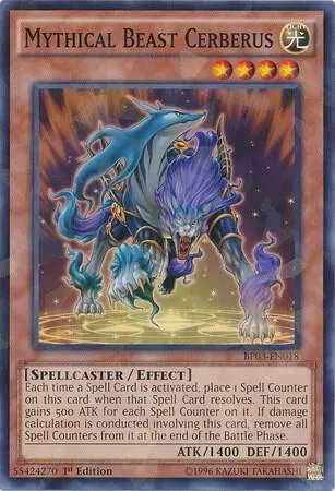 Cerbère, Bête Mythique — Battle Pack 3: Monster League — Yu-Gi-Oh!