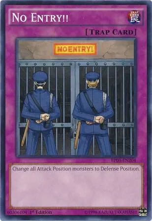 No Entry!! — Battle Pack 3: Monster League — Yu-Gi-Oh!
