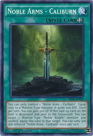 Noble Arms - Caliburn — Battle Pack 3: Monster League — Yu-Gi-Oh!