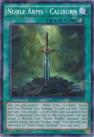 Noble Arms - Caliburn — Battle Pack 3: Monster League — Yu-Gi-Oh!