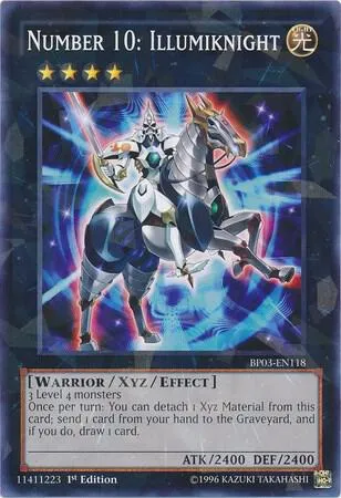 Number 10: Illumiknight — Battle Pack 3: Monster League — Yu-Gi-Oh!
