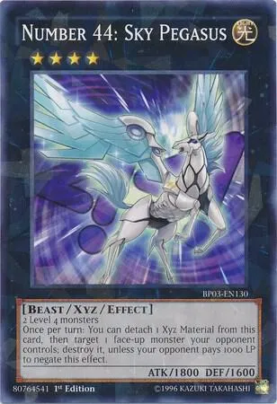 Number 44: Sky Pegasus — Battle Pack 3: Monster League — Yu-Gi-Oh!