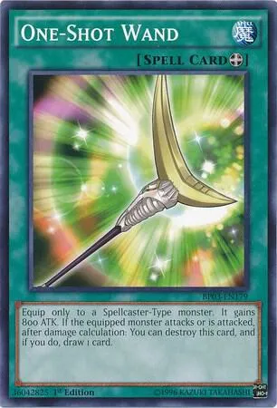 One-Shot Wand — Battle Pack 3: Monster League — Yu-Gi-Oh!