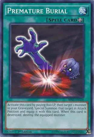 Premature Burial — Battle Pack 3: Monster League — Yu-Gi-Oh!