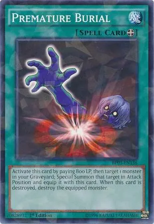 Premature Burial — Battle Pack 3: Monster League — Yu-Gi-Oh!