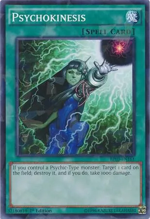 Psychokinésie — Battle Pack 3: Monster League — Yu-Gi-Oh!