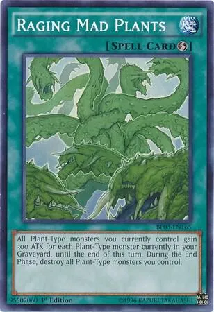 Raging Mad Plants — Battle Pack 3: Monster League — Yu-Gi-Oh!