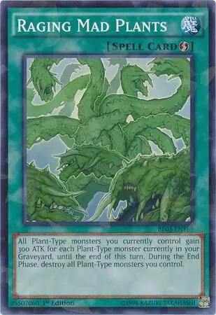 Raging Mad Plants — Battle Pack 3: Monster League — Yu-Gi-Oh!