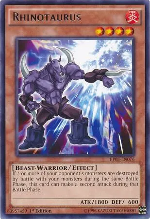 Rhinotaurus — Battle Pack 3: Monster League — Yu-Gi-Oh!