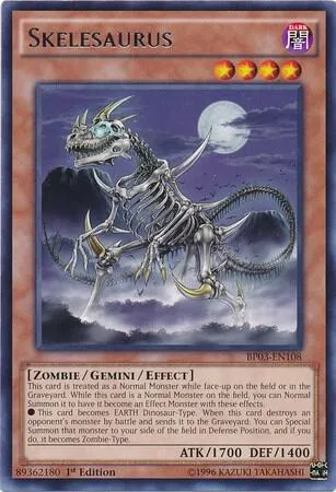 Skelesaurus — Battle Pack 3: Monster League — Yu-Gi-Oh!