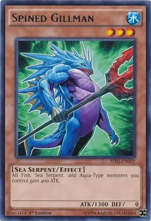 Spined Gillman — Battle Pack 3: Monster League — Yu-Gi-Oh!