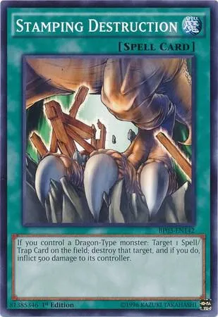 Stamping Destruction — Battle Pack 3: Monster League — Yu-Gi-Oh!