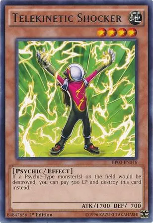 Telekinetic Shocker — Battle Pack 3: Monster League — Yu-Gi-Oh!