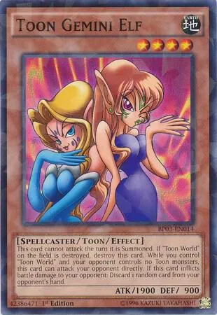 Elfe Gemini Toon — Battle Pack 3: Monster League — Yu-Gi-Oh!