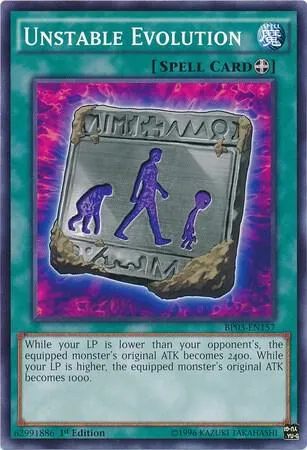Évolution Instable — Battle Pack 3: Monster League — Yu-Gi-Oh!