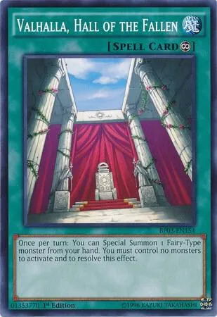 Walhalla, Sanctuaire du Déchu — Battle Pack 3: Monster League — Yu-Gi-Oh!