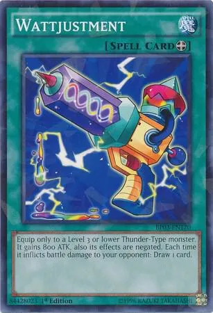 Wattjustment — Battle Pack 3: Monster League — Yu-Gi-Oh!