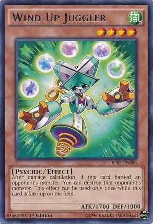 Wind-Up Juggler — Battle Pack 3: Monster League — Yu-Gi-Oh!