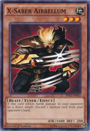X-Saber Airbellum — Battle Pack 3: Monster League — Yu-Gi-Oh!